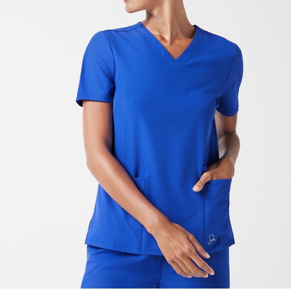 Jaanuu Scrub Set Royal Blue